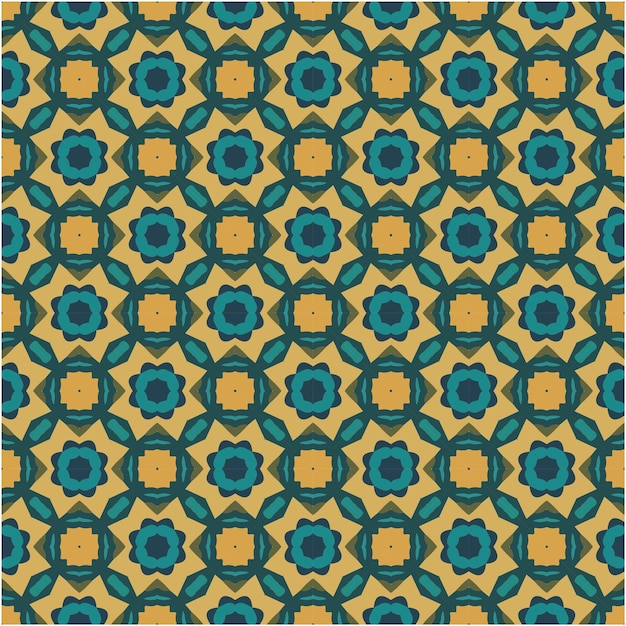 Ethnic seamless abstract pattern minimalist style