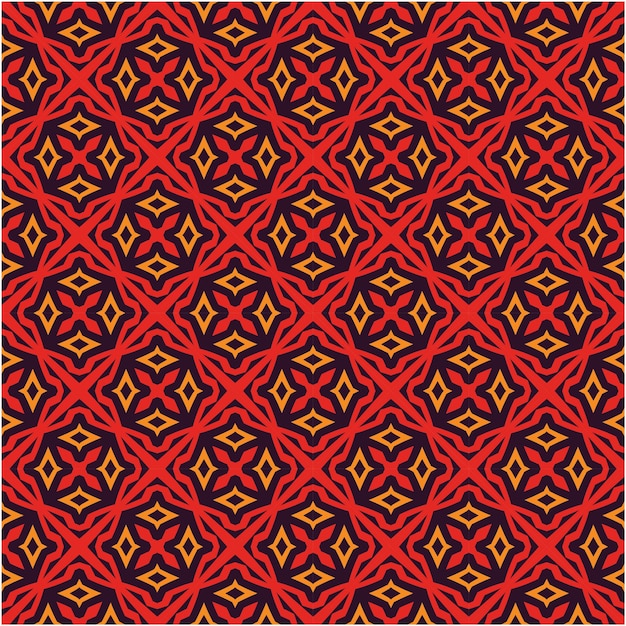 Ethnic seamless pattern design minimalist style