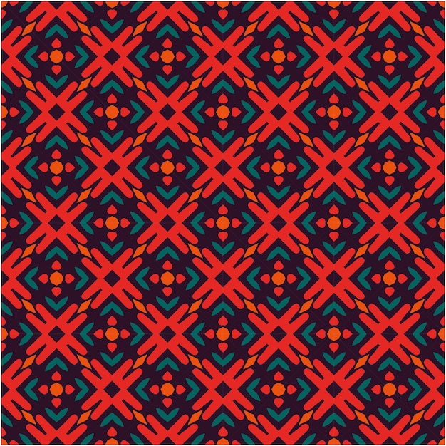 Ethnic seamless pattern design minimalist style