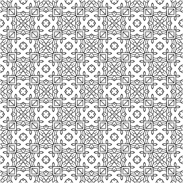 Ethnic seamless pattern design minimalist style