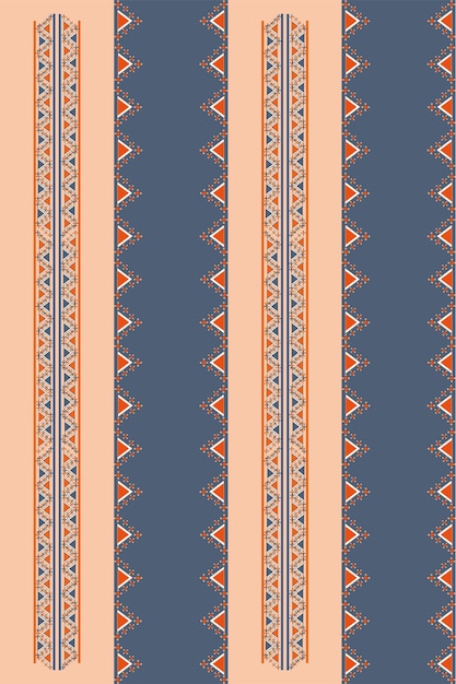 Ethnic seamless pattern with Moroccan Berber Mexican motives Tribal kilim Geometric design