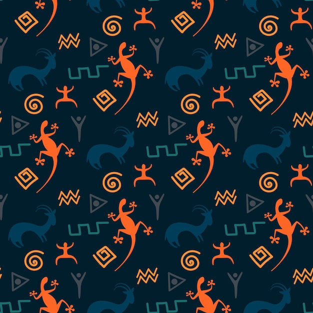 Ethnic seamless pattern