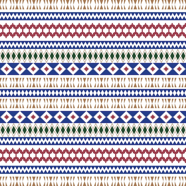 Vector ethnic seamless patterns