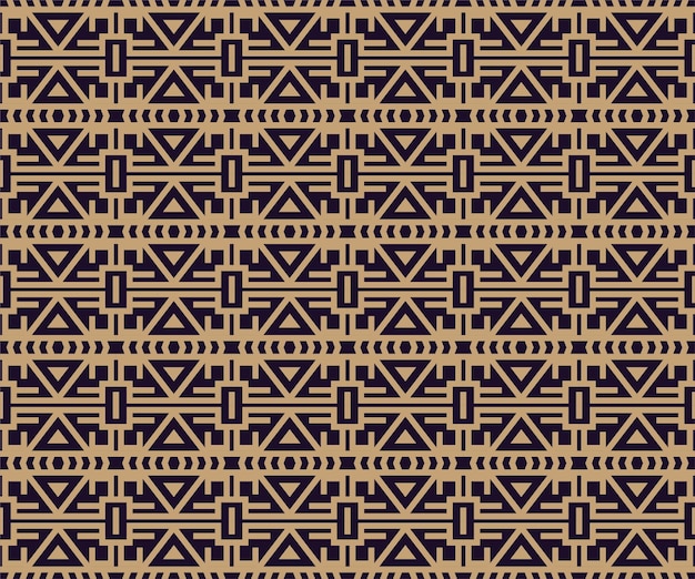 민족 부족 원활한 패턴 배경 벽지 의류 포장에 대 한 전통적인 디자인
