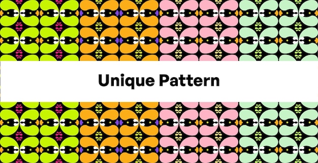 Этнический и уникальный узор батик для текстиля