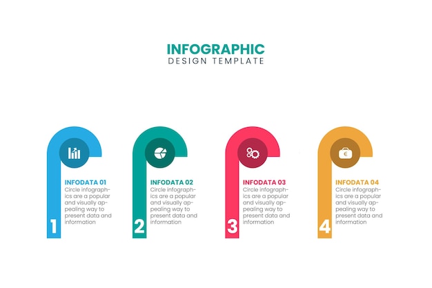 Etiketten infographic vector sjabloon