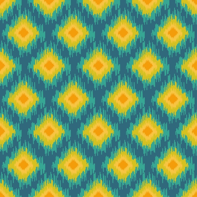 etnisch ikat chevron naadloos patroon Geometrisch gestreept volksornament vectortextuur Traditioneel tapijt