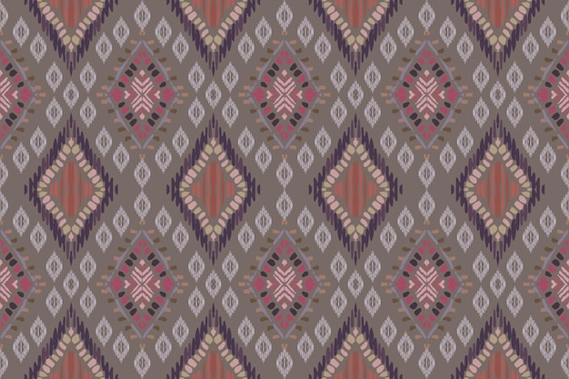 Etnische Naadloze patroon Ikat geometrische Indiase stijlTribal etnische vector textuur