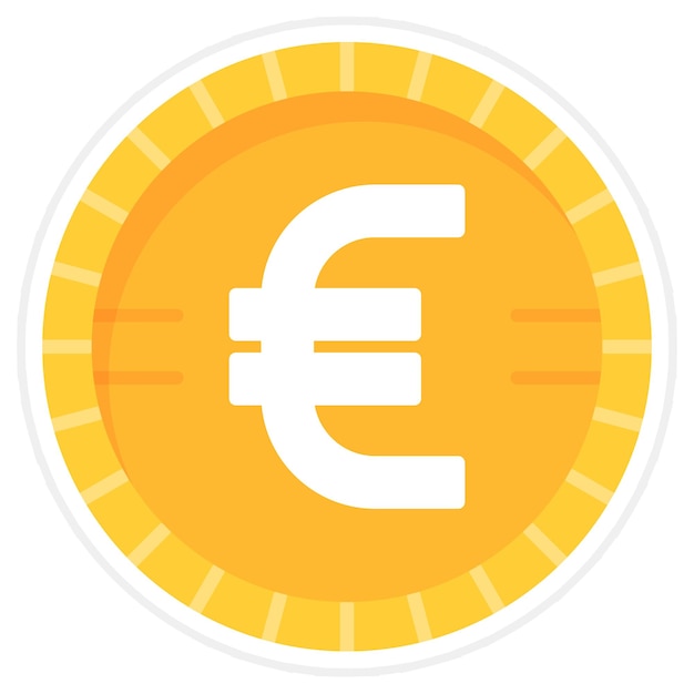 Euro Flat Illustration