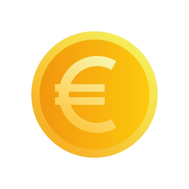 eurobankbiljetten valuta teken en symbool