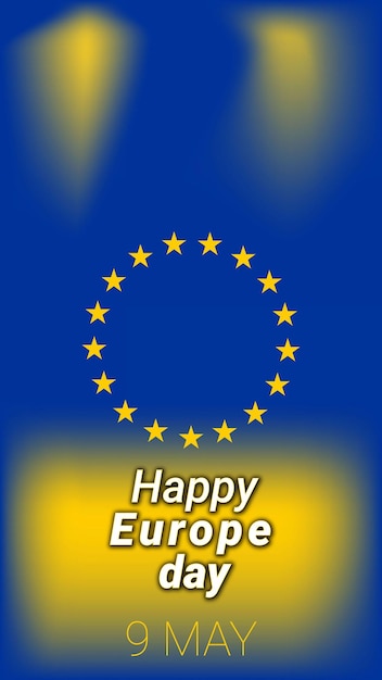 유럽의 날 5월 9일 유럽 연합의 연례 공휴일 Happy Europe Day