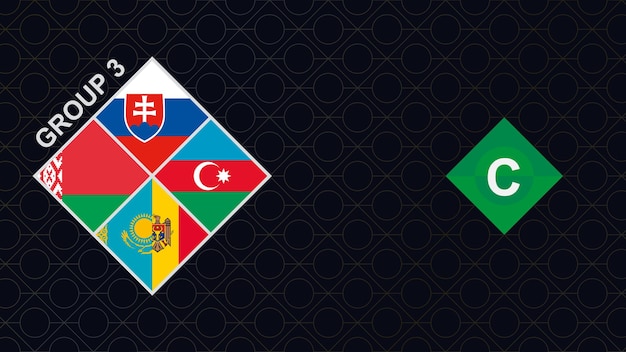 欧州サッカー大会2022-23、リーグC、グループ3の参加者。
