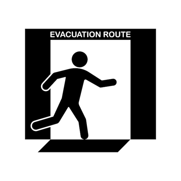 Evacuation Route icon