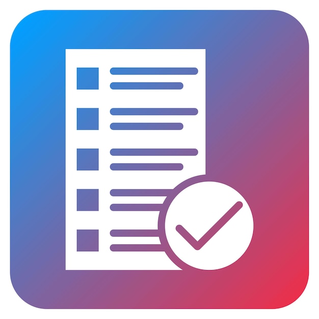 Evaluation icon vector image Can be used for Hiring Process
