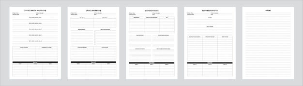 event marketing planning sheets v03
