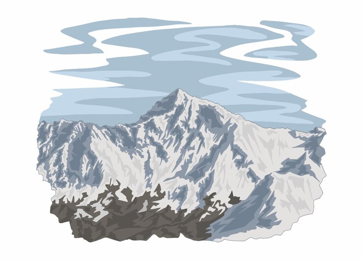 Vector 埃弗雷斯特山向量藝術