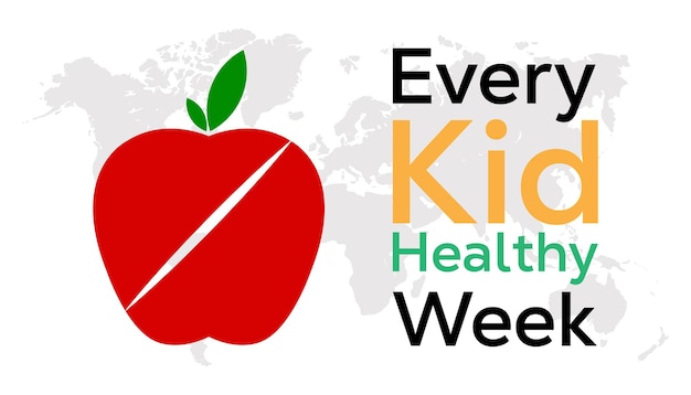 Every kid healthy week observed every year in April