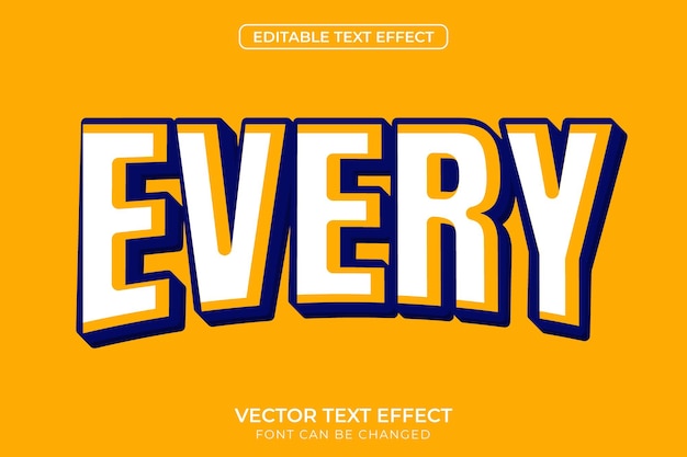 Every Text Effect