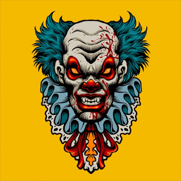 evil clown terror