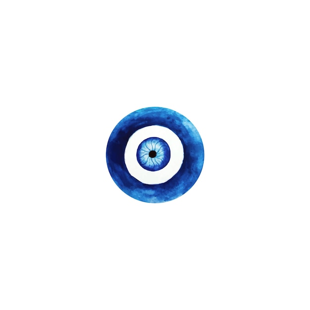 Vector evil eye or turkish symbols modern amulet designhamsa eye karma magical witchcraft symbol