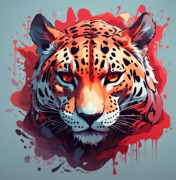 evil jaguar t shirt design