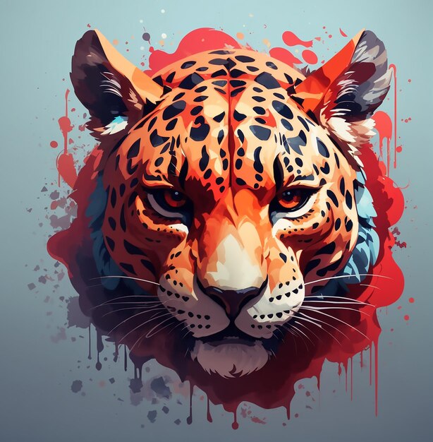 evil jaguar t shirt design