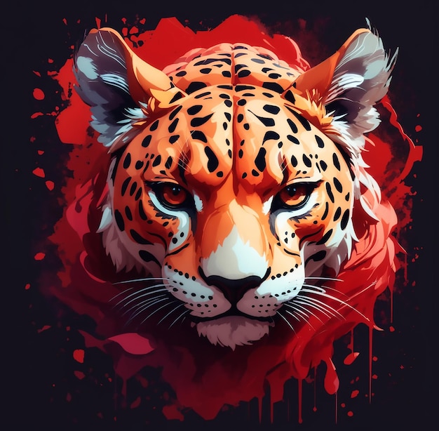 evil jaguar t shirt design