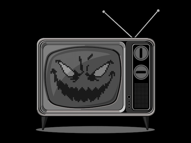 Evil retro television