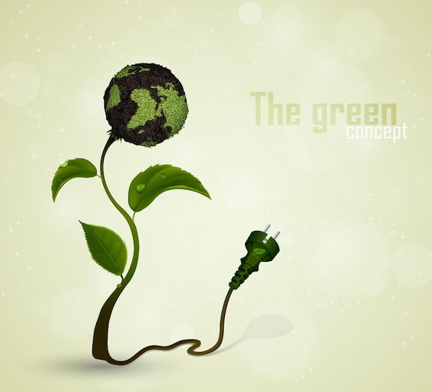 Evolution of the concept of greening of the world.