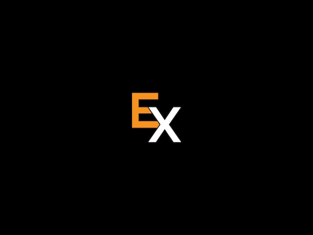 EX logo design