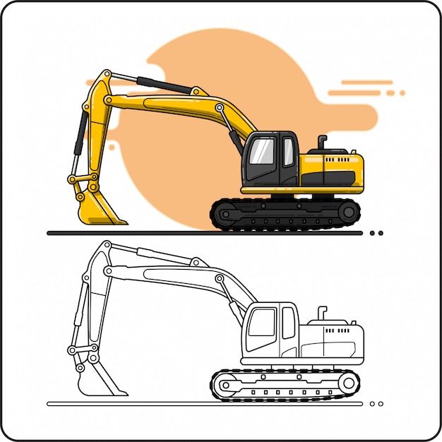 Excavator easy editable