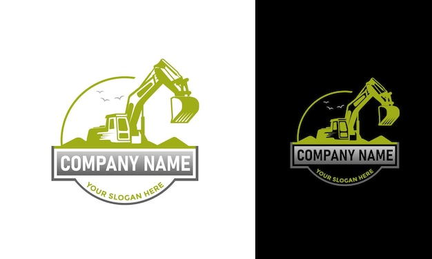 Excavator Logo Design