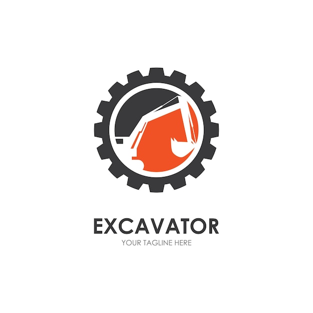 Excavator logo icon