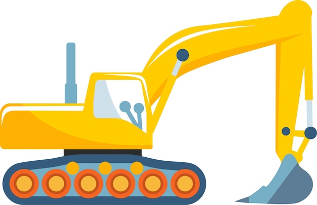 Excavator Toy Icon