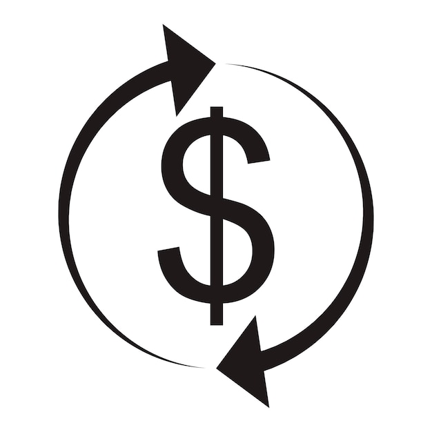 Exchange and currency conversion Dollar Icon