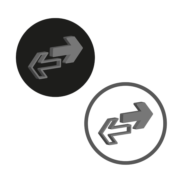 Exchange icon vector illustration ps 10