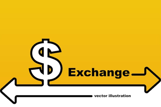 ベクトル exchange ランディング ページ web ページの抽象的な金融背景