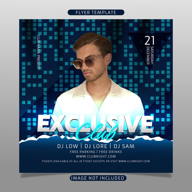 Exclusive Club Flyer Template