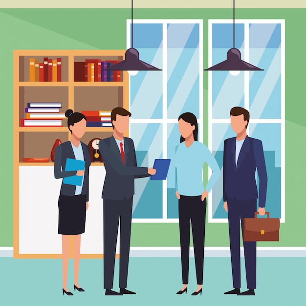 executive business cartoon