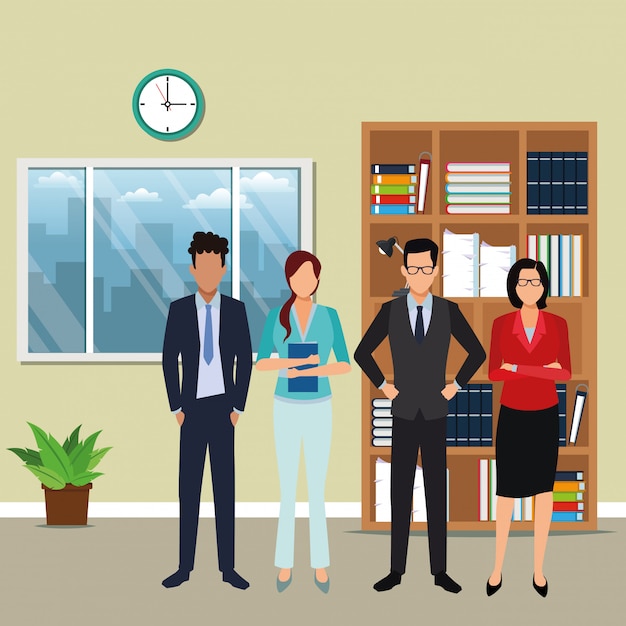 executive business cartoon