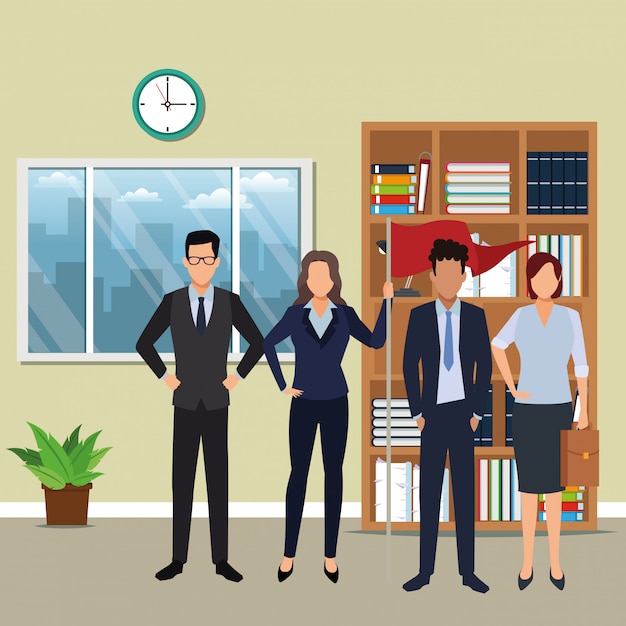 executive business cartoon