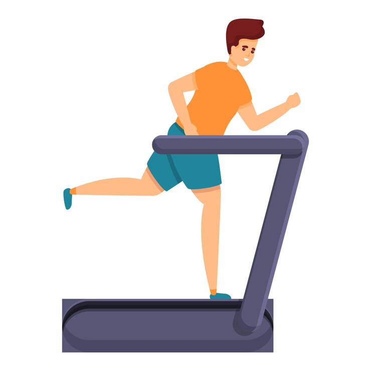 Vector exercise slimming icon cartoon of exercise slimming vector icon for web design isolated on white background