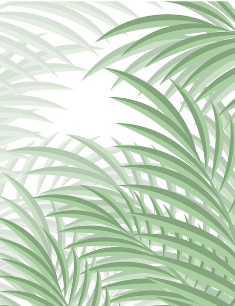 Vector exotische achtergrond met palmbladeren voor ontwerp in hipster stijl. de bladeren op de achtergrond. palmbladeren. silhouet van palmbladeren. hipster achtergrond. achtergrond voor reclame