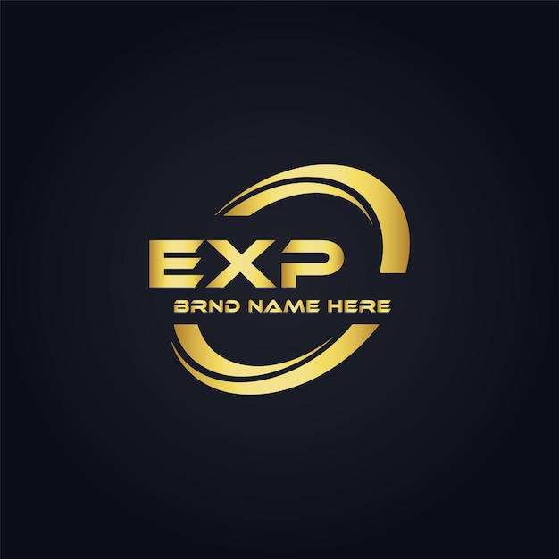 EXP logo E X P ontwerp Witte EXP brief EXP E X P brief logo ontwerp E X P letter logo ontwerp in