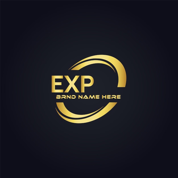 EXP logo E X P ontwerp Witte EXP brief EXP E X P brief logo ontwerp E X P letter logo ontwerp in