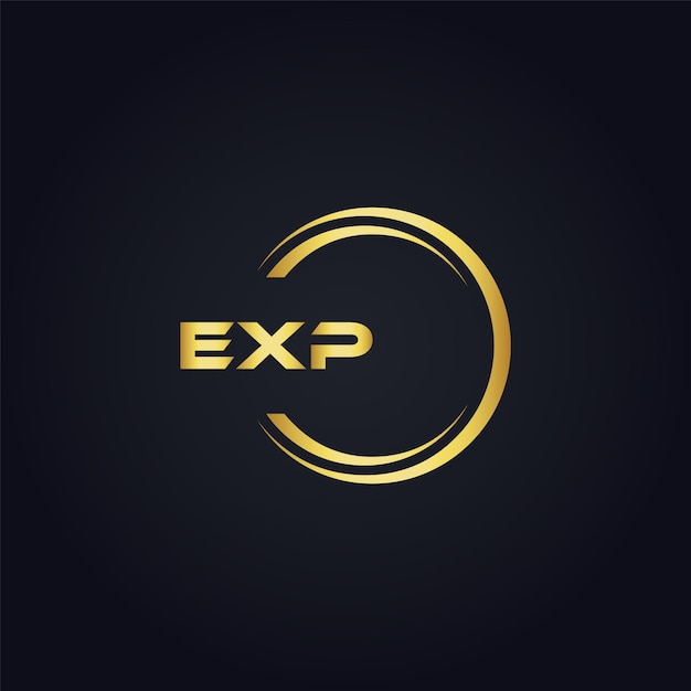 EXP logo E X P ontwerp Witte EXP brief EXP E X P brief logo ontwerp E X P letter logo ontwerp in