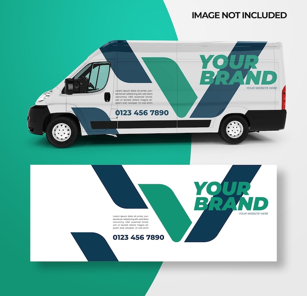 Experience Van wrap design Wrap sticker and decal design for company Vector format eps 10