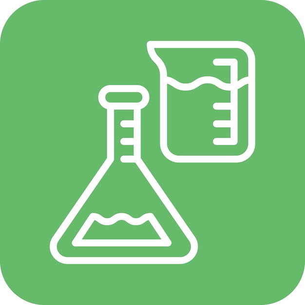 Experiment vector icon illustration of Chemistry iconset