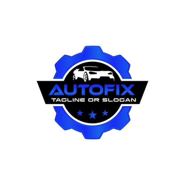 Vector expert automotive solutions emblem