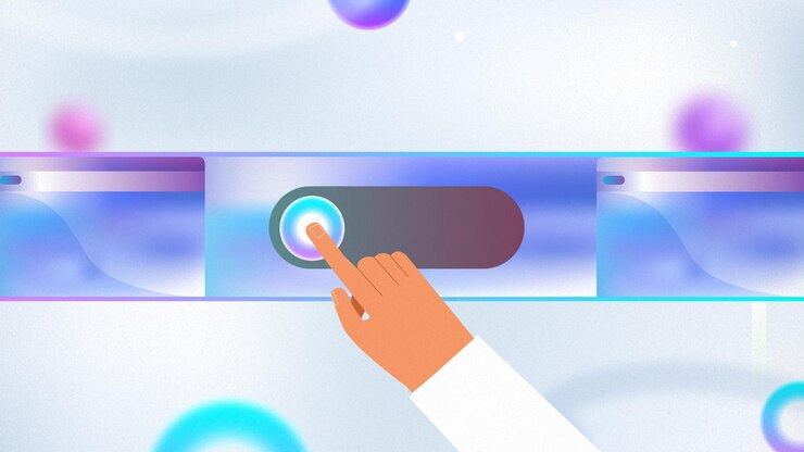Vector explainer video illustration